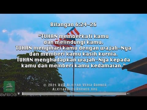 Bilangan 6:24-26  Pemberkatan